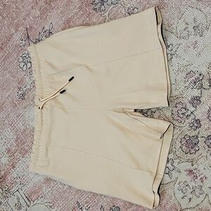 Spyder Men's Tan Drawstring Comfortable Lounge Shorts with Pockets - Size XL